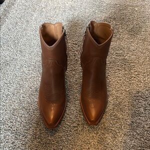 Tecovas Brown Leather Boots
